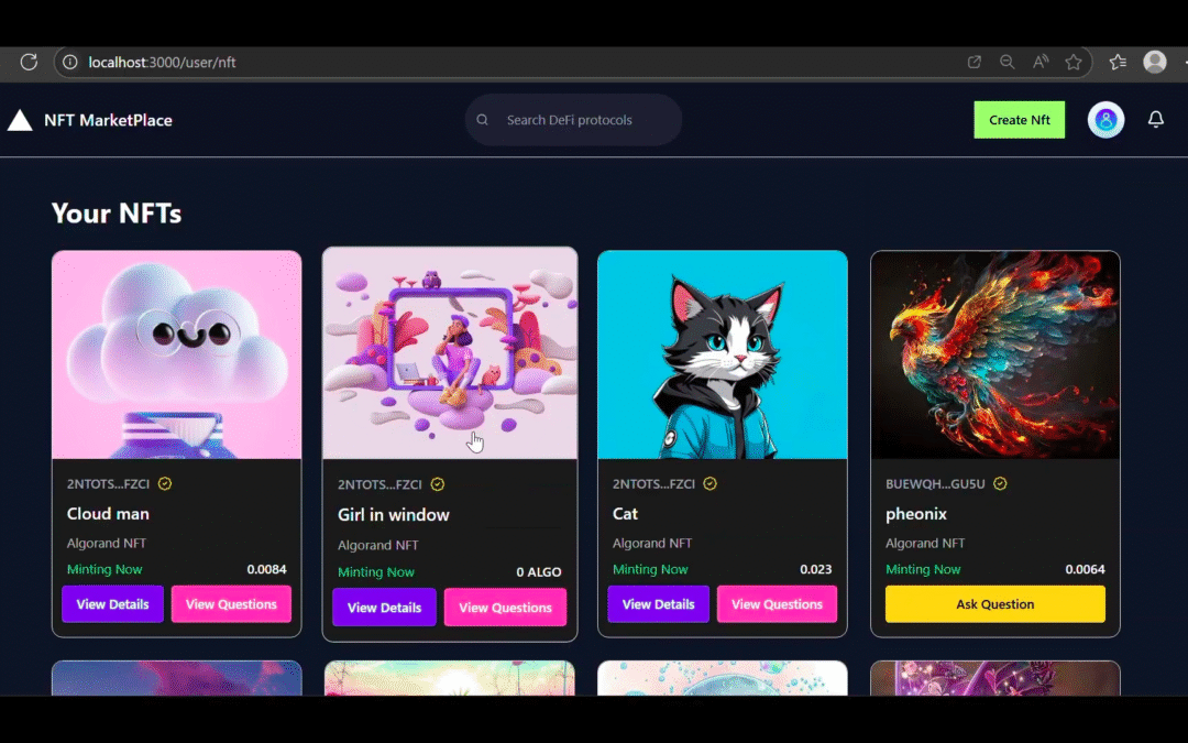 NFTfy Chat Module – Real-Time NFT Communication on Algorand