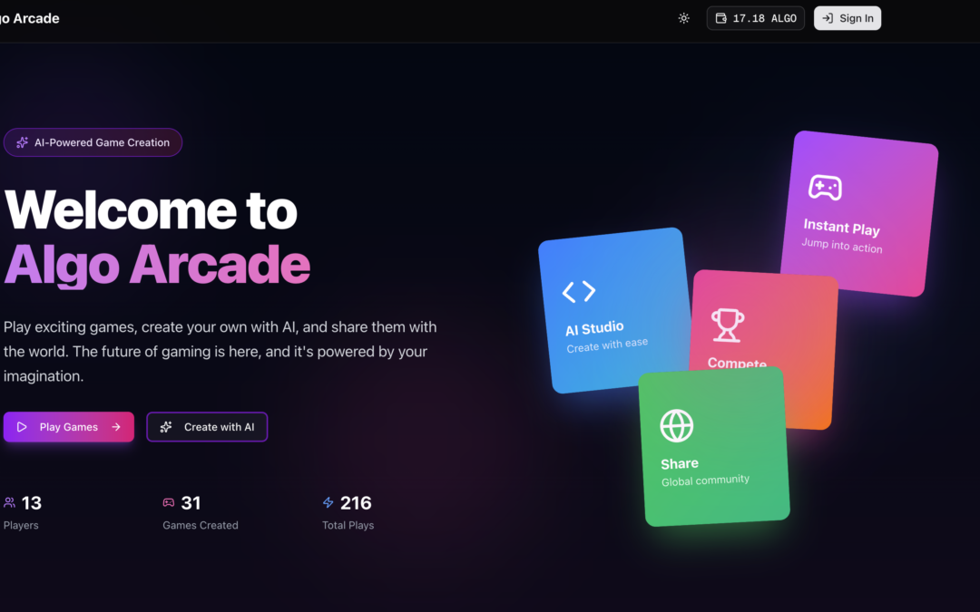 Algotrio – AlgoArcade