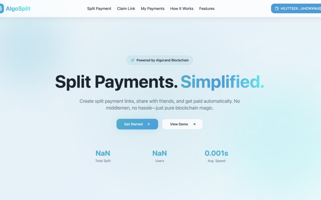 Team Split – AlgoSplit